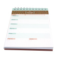 Portable Creative Simple Desktop Decoration Notepad Calendar